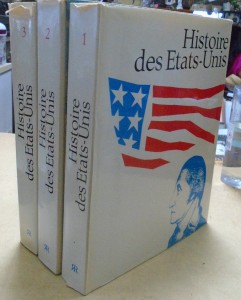 Livres Histoire des Etats-Unis en 3 volumes