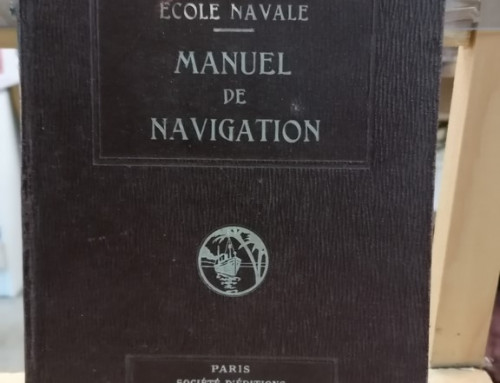 Manuel de navigation de l’École Navale édité en 1939
