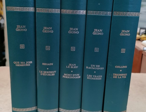 Livres Jean GIONO 5 volumes