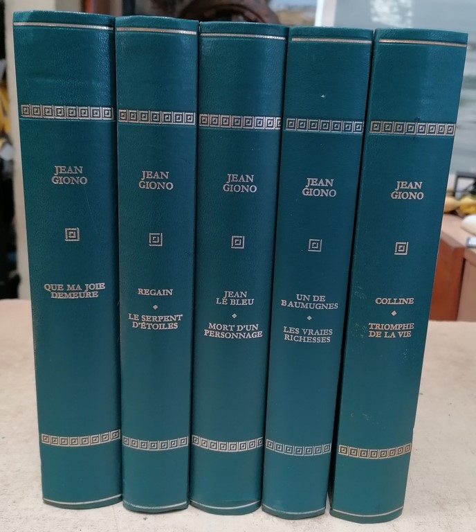 Livres Jean GIONO 5 volumes